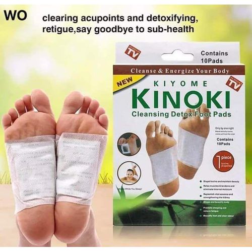 product_image_name-Kiyome Kinoki- CLEANSING DETOX FOOT PAD/PATCH (10 Pads per pack) X 2-1