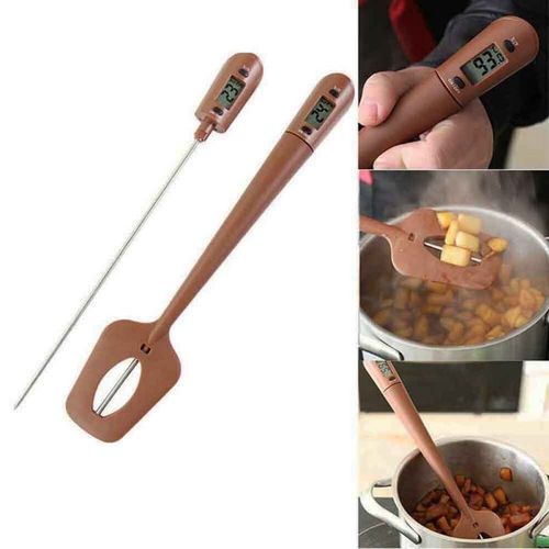 Food Grade Silicone/Nylon Spatula Digital Food Thermometer for Chocolate  Cooking - China Nylon Spatula Thermometer, Thermometer for Chocolate