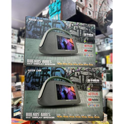 product_image_name-GREEN LION-Buenos Aires 10.1" Display Speaker-1
