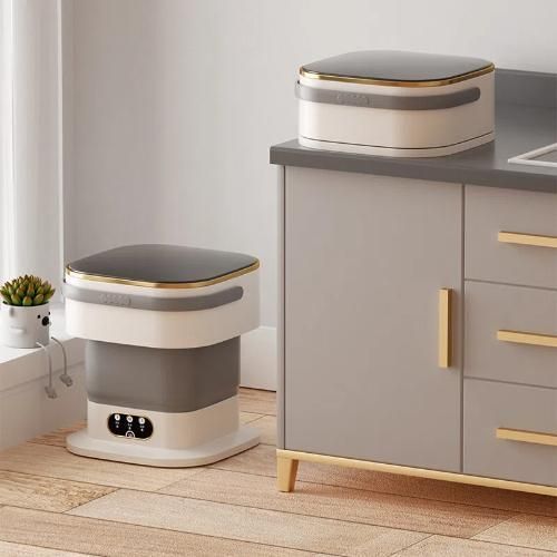 Generic 15L Portable Washers Folding Washing Machine - Grey - image 3