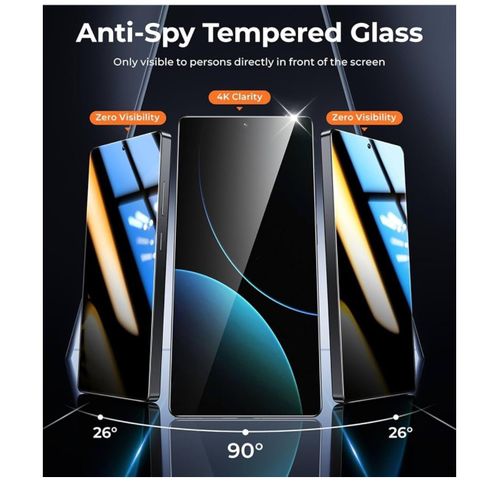 product_image_name-Samsung-S22 Ultra, S22 Plus & S22 Tempered Glass Privacy Screen Protector, 9H Privacy Protective Film ( Privacy Screen Guard )-2