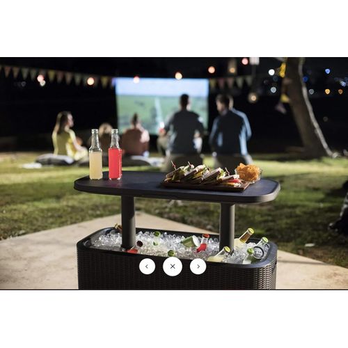 product_image_name-Keter- Bevy Bar – Fridge Table for Outdoor and Garden, Capacity 65L, Graphite-6