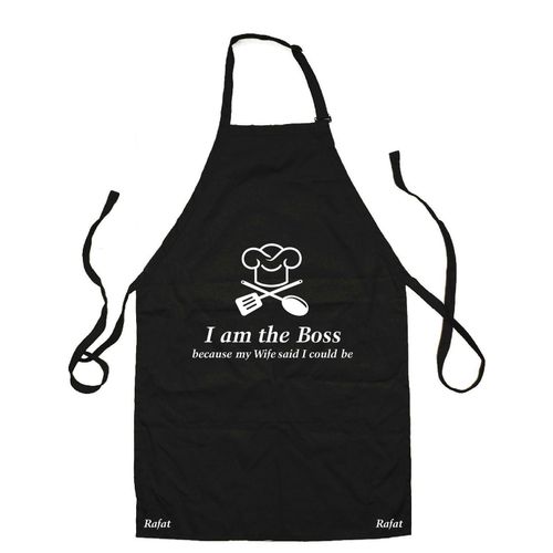 Generic Customized Apron, Personalized Kitchen, Cooking & Work Apron
