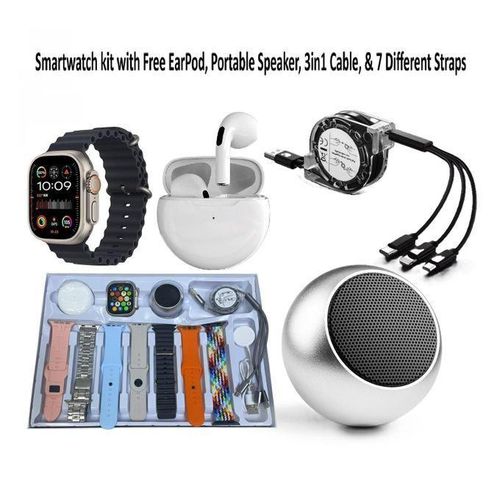 Generic D99 Plus (7+4) Seven Plus One Gift Box – Premium Smart Tech Bundle - image 2