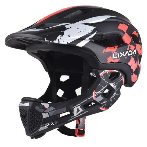 Lixada Kids Cycling Helmet Detachable Full Face Helmet Adjustable