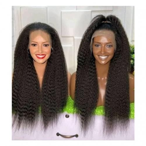 product_image_name-Fashion-Kinky-straight-Yaki-Hair-Wig 24 Inches T-Frontal-1