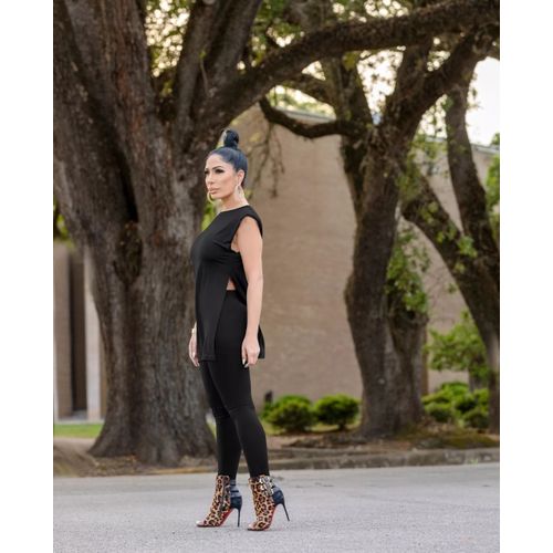 Fashion Beauty  Black Classy Two-piece - image 2