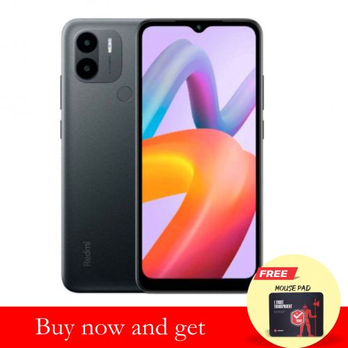 XIAOMI Redmi A2 Plus (Free MOUSEPAD) 2GB RAM 32GB ROM, 5000mAh- Black  Android 11