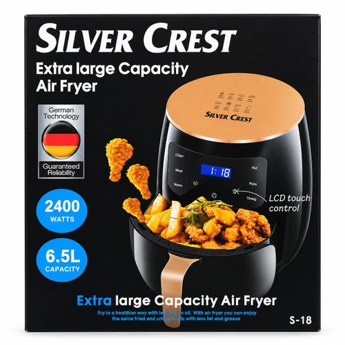 SILVER CREST 6.5L Air Fryer- Healthy Multipurpose Airfryer