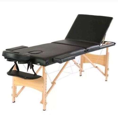Generic Professional Massage Bed Adjustable Table Portable 3 Folding Lightweight Bed
