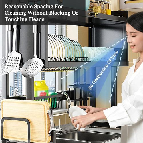 Generic Over-the-Sink Dish Drying Rack (85CM) - image 2