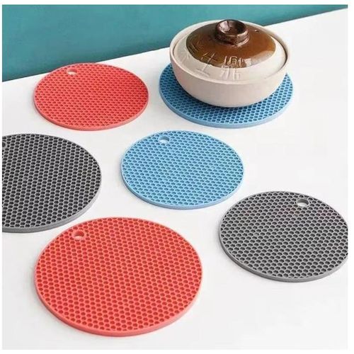 Generic Heat-Resistant Non-Slip Silicon Pot Mat -1pc - image 2