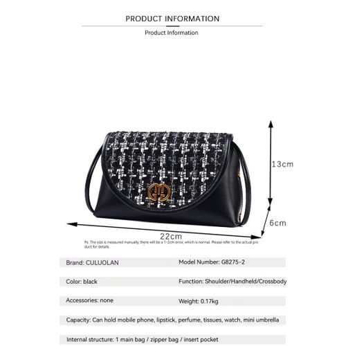 product_image_name-Fashion- Ladies Crossbody Bag  Handbags Easy Ladies Shoulder Bags-4