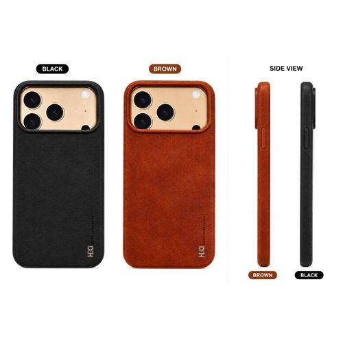 Generic Premium Leather Phone Case for iPhone 17 – Soft Protective Cover - image 2