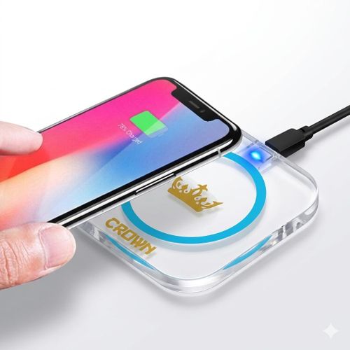 WIRELESS CHARGER Wireless Phone Charger IPhone And Android Fast Charger For QI Devices Only - image 6