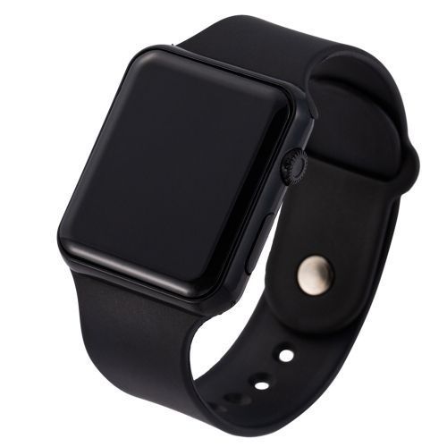 Silicone wrist watch hotsell