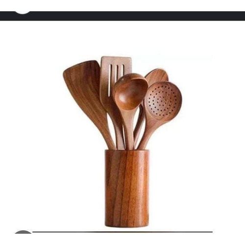 Generic Wooden kitchen utensils set,spoons for cooking
