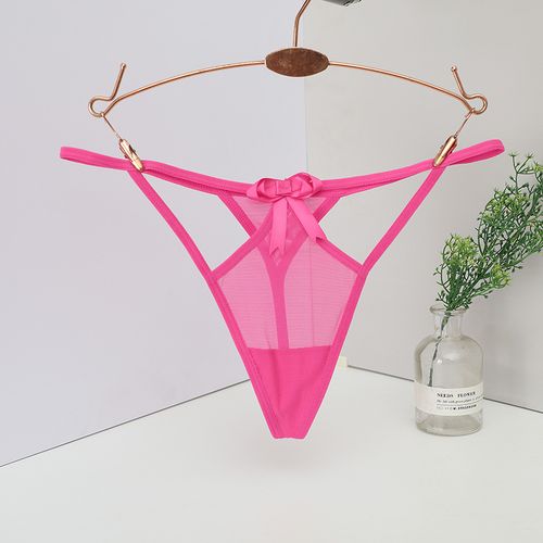 Fashion Women's Seamless G-String Sexy Cut-Out Perspective Thong