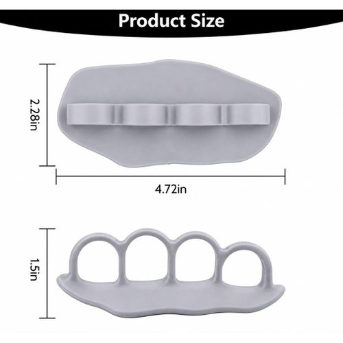 Generic Silicone Gym Grip Pro – Anti-Slip Weightlifting & Pull-Up Hand Grips - image 4