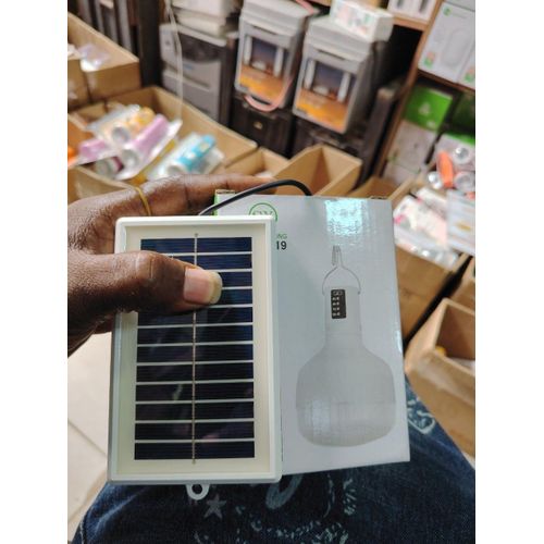 Generic Portable solar-powered LED emergency light kit