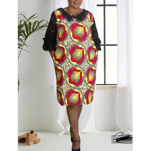 Colourful shift dress hotsell