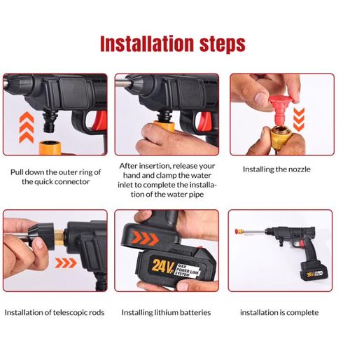 Generic High pressure washer Spray Car, Washer & Cleaner Garden Washer - image 2