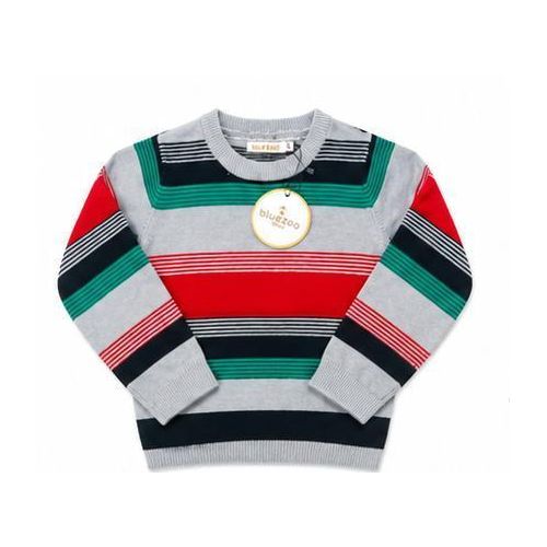 Fashion Boy's Multi Colored Lightweight Knit Sweater