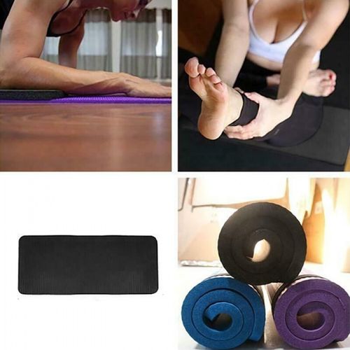 Generic 60x25x1.5cm Yoga Knee Pad Cushion Anti-Slip 15mm Thick