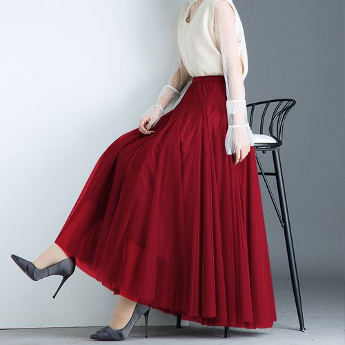 Layered tulle skirt quilt shop