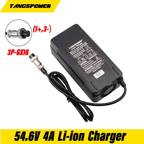 Charger 54.6V 2A GX16 ( For 48V Battery) with fan