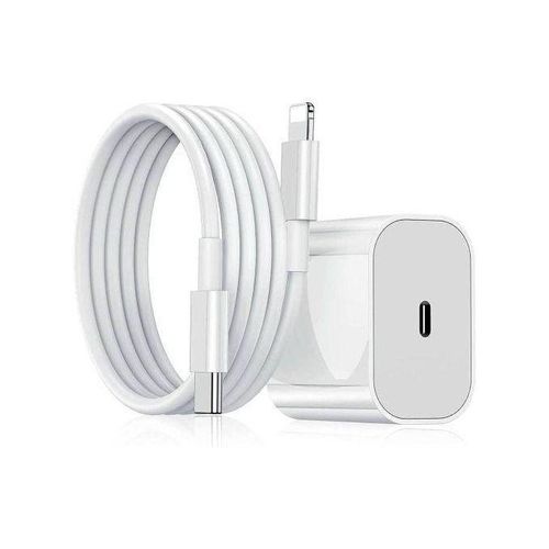 product_image_name-Generic- Fast Type -C Iphone Charger TYPE C Adapter For IPhone 12/13/14 Pro Max Head AND Cable-1