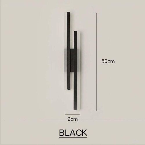 Generic Simple and Modern Led Wall Light, Length 50cm, 90-260V, Background Decorative Lighting - image 2