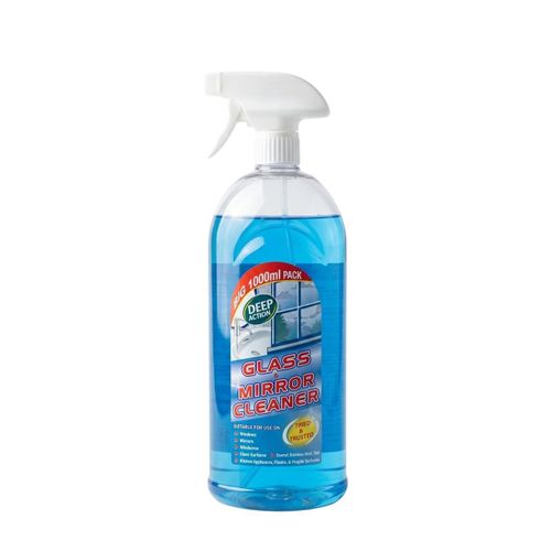 DEEP ACTION GLASS MIRROR CLEANER -