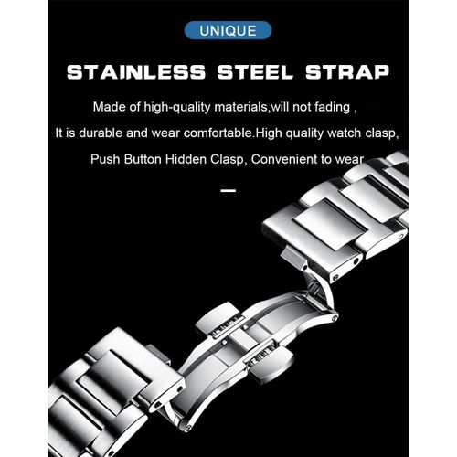 product_image_name-Fashion-Swiss brand Luxury Watch Men Dial Stainless Steel Calendar Luminous Waterproof Watch -3