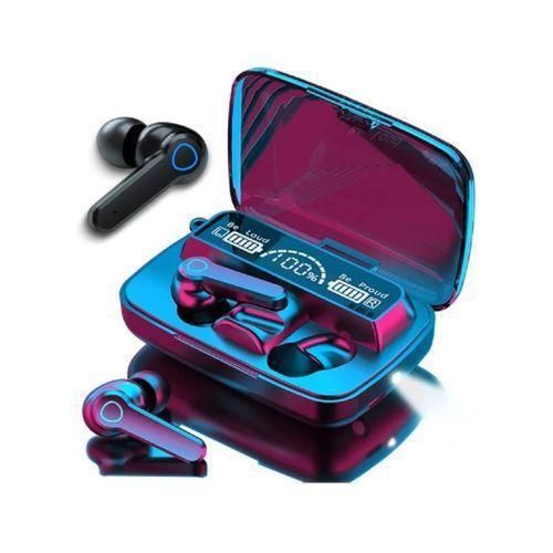 product_image_name-Generic-M19 Wireless Bluetooth Earphone LED Headset/ Headphone-2