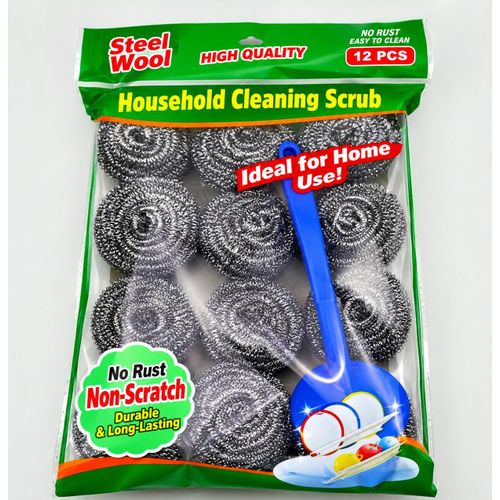 Generic 12 pcs iron sponge - image 2