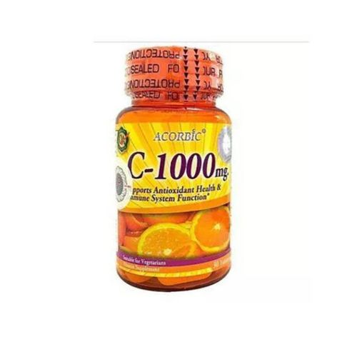 product_image_name-Acorbic-C-1000mg Vitamin C Supplement (for Skin Whitenning + Anti Aging)- 30 Capsules-1