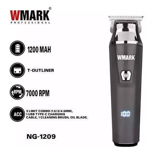 Generic Hair trimmer ng-1209 black - image 2