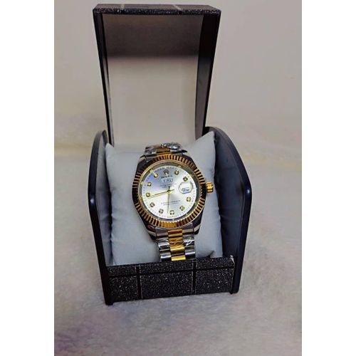 product_image_name-Fashion-Rugged Quality & Highly Mechanical Non Fading Wristwatch + Wrist Set For Classy Men-1