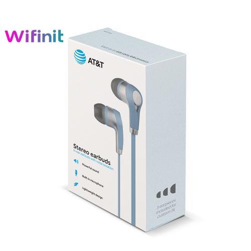 Att AT T In Ear Earphones Sound Headsets Noise Cancelling HD Binaural Call Earbuds Skyblue Jumia Nigeria