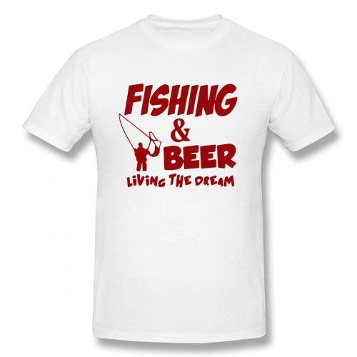 Fashion Funny Love Fishing TShirt Men Just Fish It Funny T-Shirt