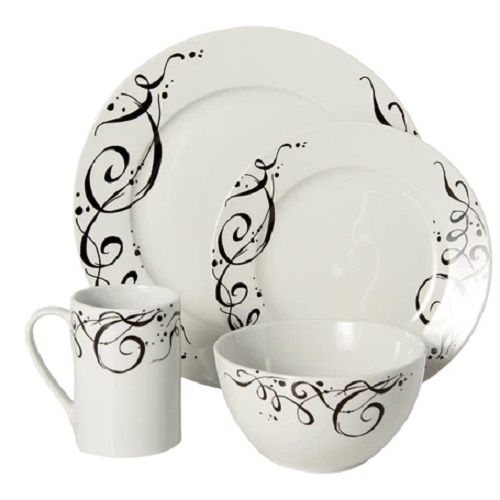 Table Top Tabletops Gallery Unlimited Aria 16pc. Dinnerware Set