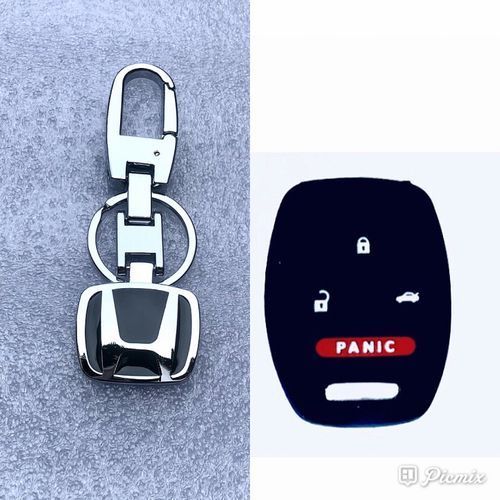 Generic Honda Key Holder And Silicone Remote Case Cover