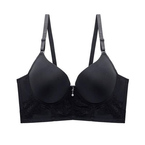 Push-up bra (D cup) Woman, Black