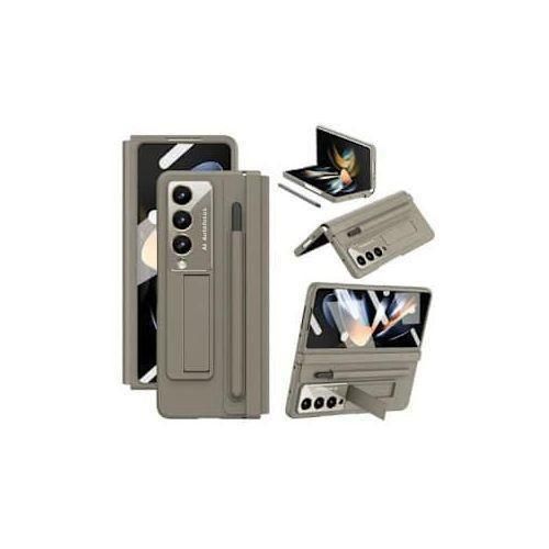 product_image_name-Generic-Samsung Zfold 6 Leather Defender Case With Stylus Pen Screen Protector And Kickstand-1