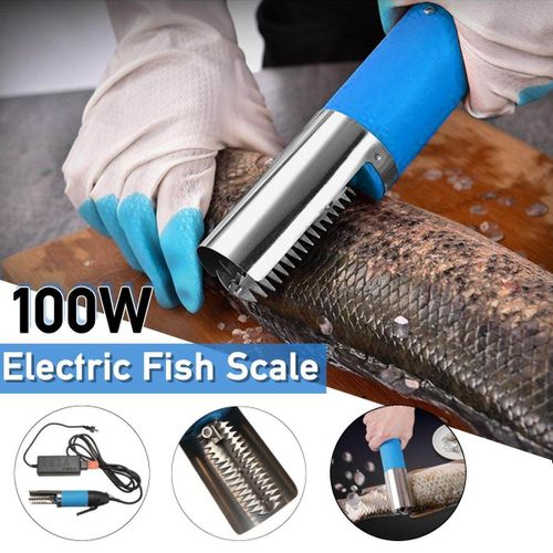 Generic 100W Waterproof Electric Fish Scale Scaler Remover Scraper