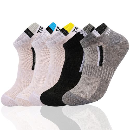 product_image_name-Fashion-5 Pairs - Mens Fashon Cotton Socks Mesh Breathable Sports Ankle Socks-1