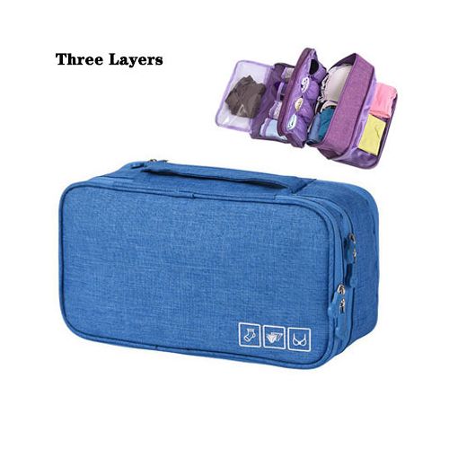 Generic Daily Travel Storage Bag For Underwear Cosmetics Makeup Travel  Organizer Bag Wardrobe Closet Clothe Socks Bra Bags