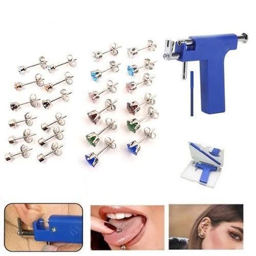 product_image_name-Generic-Ear, Nose, Navel Body Piercing Gun Tool Machine With Studs-1