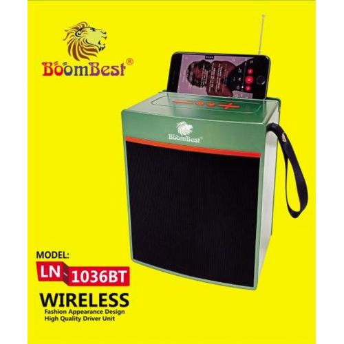 BoomBest Heavy Bass Bluetooth Speaker - LN-1036BT - image 2